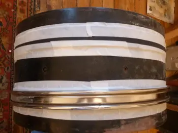 Bass Drum Cut-Down, 25&quot; &gt; 22&quot;