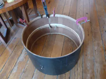 Bass Drum Cut-Down, 25&quot; &gt; 22&quot;