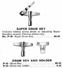 What would the drum key from a 67 Ludwig set look like?