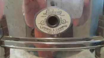 1936 Ludwig and Ludwig Silver anniversary Snare Drum