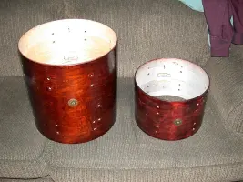 Latest ~ '70's Gretsch bop kit renovation