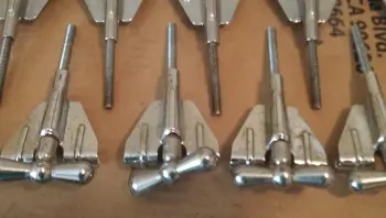Trade Rogers Bass Drum Hardware for Slingerland