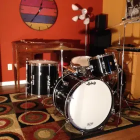 1967 Ludwig Black Laquer Club Date