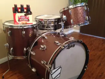 Vintage Drum story with a Burgundy HAPPY Ending
