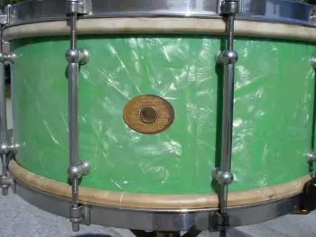 1929 Ludwig &amp; Ludwig Emerald Green Pearl Standard Model