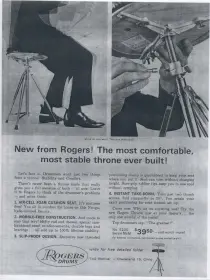 Rogers thrones - different tripod heights