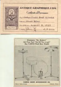 Rogers Luxor Drum Set.
