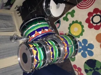 Rogers Luxor Drum Set.