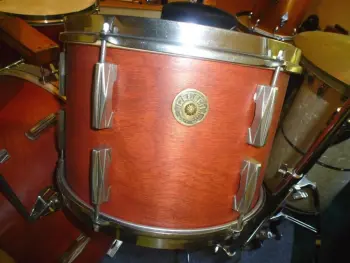 Orange Satin Stained Gretsch Shellpack