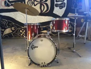 vintage 60’s Gretsch Round Badge 12 / 14 / 18 Jazz Bop drum set