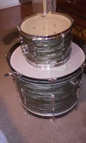 Ludwig Blue Oyster Pearl Club Date Drums