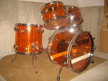 ** Ludwig Vistalite 5 piece kit for sale - very nice! **