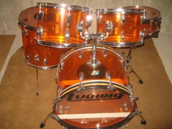 ** Ludwig Vistalite 5 piece kit for sale - very nice! **