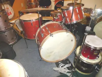 My 40's orphaned Gretsch shellpack relisted on the Bay