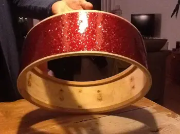 Edgware: convert a 14 x 10 marcher into a 14 x 5 snare