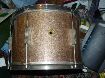 Vintage Club Date Champagne Sparkle 13&quot; Tom; yes 13&quot; NICE 1968