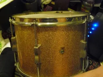 Vintage Club Date Champagne Sparkle 13&quot; Tom; yes 13&quot; NICE 1968