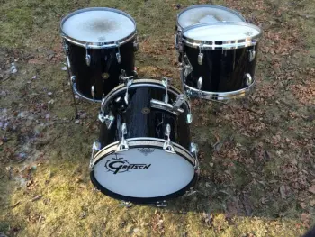 1960’s Gretsch Round Badge ‘Bop’ kit 12/14/18 -NOT conversion , THE REAL DEAL