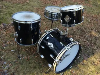 1960’s Gretsch Round Badge ‘Bop’ kit 12/14/18 -NOT conversion , THE REAL DEAL