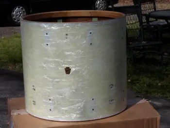 Wfl 18" floor tom rehab.