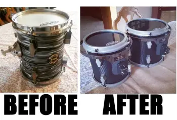 Restoring Fibes drums