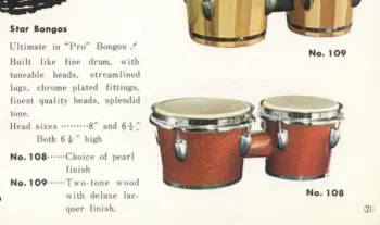 Revelle 60's Bongos . . . maybe.