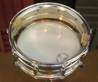 SUPER clean WMP 65 Ludwig Downbeat kit, 59 COB Super 400 and 66 14 X 18 WMP Bass drum