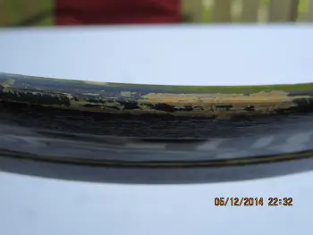 Rogers BD rims..Blk Onyx/Red Sparkle..