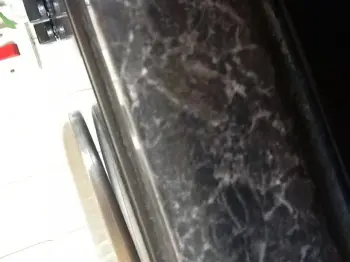 Just received a dented skin.