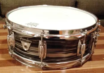 Vintage Late 1960s Ludwig Standard 5×14 Snare in Blue Strata