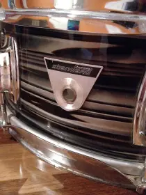 Vintage Late 1960s Ludwig Standard 5×14 Snare in Blue Strata