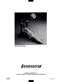 The Ludwig Story by William F. Ludwig, Sr. 1879-1973