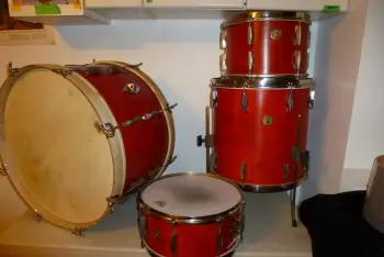 Three Gretsch Shellpacks