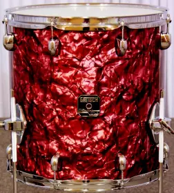 Red Pearl Drum Wrap