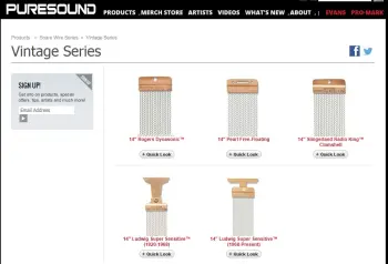Dynasonic replacement snare wires