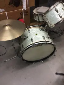 Ludwig 1959 transition three piece with cymbals