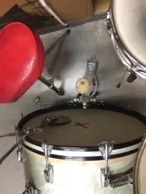 Ludwig 1959 transition three piece with cymbals