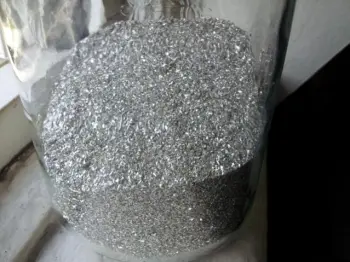 DIY Silver Glitter Wrap