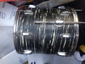 Drum polishing on a Saturday night