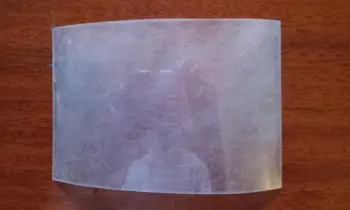 DIY Silver Glitter Wrap