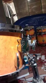 New Ludwig Atlas mount on 60's Teardrop tom