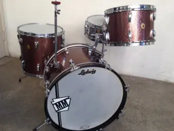 Restoration Complete: 1965 Downbeat in Sparkling Burgundy Pearl