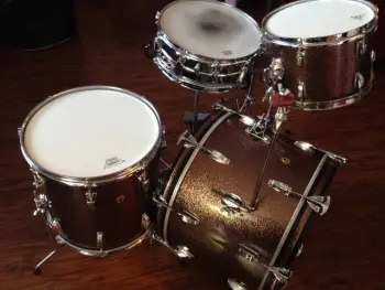 Restoration Complete: 1965 Downbeat in Sparkling Burgundy Pearl