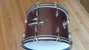 Gretsch Burgandy Sparkle Drums