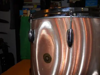 Sunset Satin Flame drums