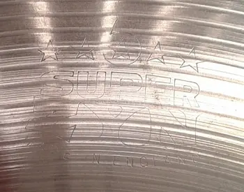 Vintage Rare set 5 Star Super Zyn 14&quot;Hi-Hats