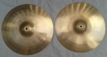 Vintage Rare set 5 Star Super Zyn 14&quot;Hi-Hats