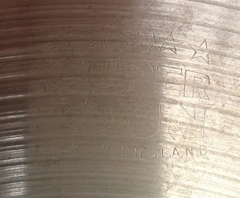 Vintage Rare set 5 Star Super Zyn 14&quot;Hi-Hats