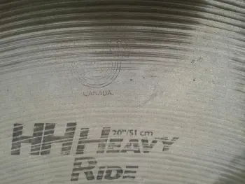 Sabian 20&quot; heavy sizzle ride need info please