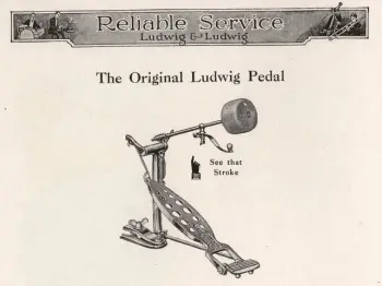 Picked up a original Ludwig pedal today...